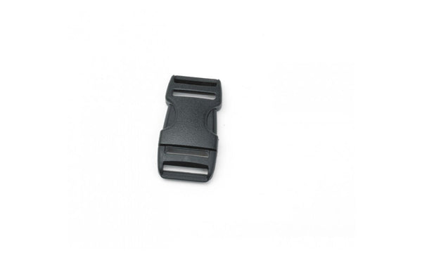 1" Dual-Adjust Side-Release Buckle, both male and female (complete).